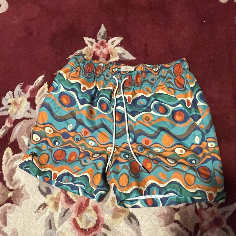 OAS Trippy Swim Short Size Small